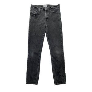 AGOLDE Nico High Rise Slim Black Wash Denim Jeans Size 28